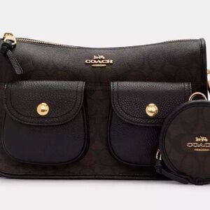 Coach Women’s Pennie Crossbody in Signature Canvas